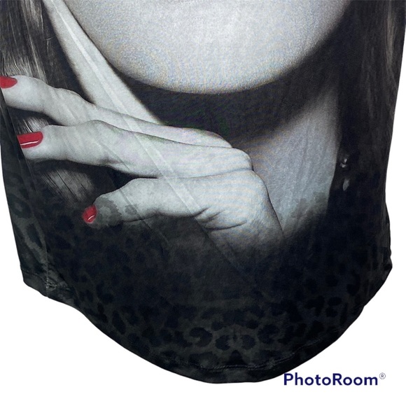 Blush Women's Cheetah Leopard WILD Dress 1X Yellow Black Red White Sleeveless - Picture 5 of 8